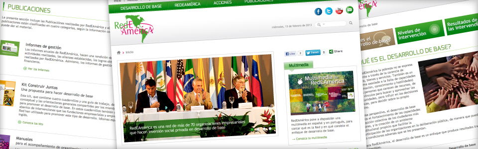RedEamérica :: Rediseñamos y fortalecimos nuestro portal institucional